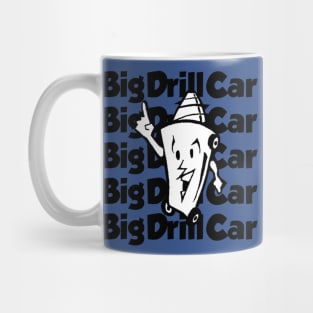 Vintage Big Drill Car Band Mug